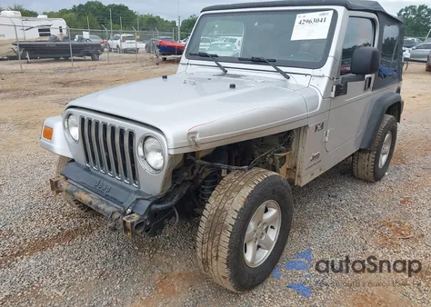 2003 Jeep Wrangler X from USA, damaged, VIN 1J4FA39S83P347529